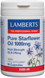 Lamberts Pure Starflower Oil 1000mg 90 Capsules