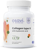 Osavi Collagen Type II with Hyaluronic Acid  30 Caps| UCII® Undenatured Collagen for Joint & Cartilage Health | Supports Collagen Formation & Bone Function | with Rose Hip Extract & Vitamin C