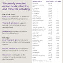 Proceive® Every Mum - Womens Multivitamins Complex with 23 Essential Nutrients - Daily Supplements for Energy, Immunity & Vitality Support - Vegan-Friendly with B12, Iron & CoQ10-60 Capsules