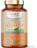 Organic Citrus Bergamot Extract - 60 Capsules - High Strength 38% Bergamot Polyphenols - 500mg - Clinically Studied BPF® - UK Made Supplement - Zero Additives - GMP Standards - Vegan