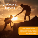 Healthspan Vitamin C 1,000mg (160 Tablets) | Support Your Immune Health | Reduces Tiredness & Fatigue and Supports Joint, Skin & Bone Health | Vegan