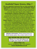 HealthAid SuperGreens Powder, 200 g, Green
