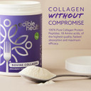 Edible Health Premium Collagen Powder. Types 1 and 3, Protein Peptides, 18 Amino Acids. 400g. Hydrolysed Bovine Collagen Supplements. Paleo, Keto, Kosher, Halal. 30 Day Supply. UK & EU Certified