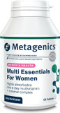 Metagenics Multi Essentials for Women Multivitamin with Iron - 29 Vitamins & Minerals for Women - Vegetarian and Vegan - 30 Tablets