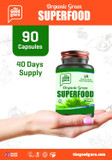 The Good Guru Organic Green Superfood Supplement Capsules - 90 Capsules with 18 Nutritious Ingredients The Good Guru Organic Green Superfood Supplement Capsules - 90 Capsules with 18 Nutritious Ingredients