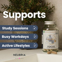 NEUBRIA Shine Mood Complex  Multivitamin for Adults with Ashwagandha, Rhodiola, Turmeric, B Complex Magnesium & Zinc - Potent Formula for Daily Wellness  60 Vegan Capsules