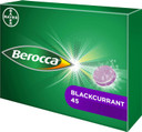 Berocca Vitamin C Effervescent Tablets - Including B Vitamins, Magnesium, Calcium & Zinc - Support Energy Release & Immune System - 45 Tablets - Blackcurrant Flavour Berocca Vitamin C Effervescent Tablets - Including B Vitamins, Magnesium, Calcium & Zinc - Support Energy Release & Immune System - 45 Tablets - Blackcurrant Flavour