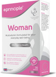 Principle Woman | 30 Tablets | 1 Month Supply | 23 Essential Vitamins & Minerals | 1 a Day Tablets | Womens Health | Made in the UK by Principle Healthcare Ltd
