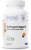 Osavi Collagen Type II with Hyaluronic Acid  60 Caps | UCII® Undenatured Collagen for Joint & Cartilage Health | Supports Collagen Formation & Bone Function | with Rose Hip Extract & Vitamin C
