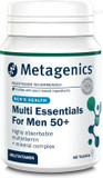 Metagenics Multi Essentials for Men 50+ - High Strength Blend of Key Nutrients - 60 Capsules