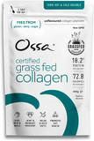 Ossa Certified Grass Fed Collagen Peptides Powder 400g  All Natural Protein & Collagen Supplement with Essential Amino Acids  Keto & Paleo Friendly  Supports Hair, Skin, Joints & Muscles