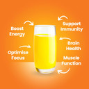 Zest Active Super Supplement Orange Flavour - 25 Ingredients in One Daily Sachet - Everyday Boost Supports Energy, Immune System, Brain & Muscle Function - 30 Day Supply