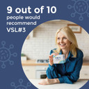 VSL#3 High-Concentration Probiotic Supplement (10 sachets) for Gut Health - 450 Billion Live Bacteria Across 8 Diverse Strains - Proven to Reach the Gut Alive & Trusted by NHS Healthcare Professionals