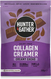 Hunter & Gather Collagen Creamer for Coffee I Creamy Cacao I 300g I Grass Fed Type 1 & Type 3 Bovine Collagen Peptides I Dairy Free I 13,000mg per Serve I Support Hair, Skin, Nails, Muscles