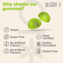 Nutriburst - Mens Multivitamin Multipack - Immune Function & Mental Performance - Contains 16 Micronutrients; B2, B3, B5, B6, B12, A, C, D Vegan & Sugar Free - 3 x 60 Berry Gummies - 3 Month Supply