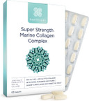 Healthspan 1,000mg Marine Collagen Complex | 800mg Type I + 200mg Type II Collagen | Support Your Joints, Bones & Connective Tissue | Added Benefits for Skin & Beauty (120 Tablets)