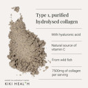 KIKI Health Premium Marine Collagen Beauty Blend Powder | Natural Vitamin C from Organic Camu Camu Powder | Enhance Joints & Bones | High Protein & Vegan Health Support for Daily Wellness - 200g