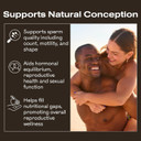 MyOva Male Fertility Supplements - Enhances Sperm Quality, Count & Hormonal Balance - Supports Conception for Men - Includes Zinc, Selenium, Vitamins C, D, E - 60 Capsules