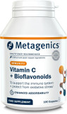 Metagenics Vitamin-C + Bioflavonoids - Support Immune Function - with Rutin, Quercetin and Grape Seed Extract - 100 Capsules