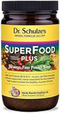 Dr. Schulze's Original Superfood Plus 400g - Vegan, Green, Phytonutritional Smoothy Powder - High Levels of B6, B12 and Protein