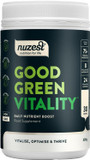 Greens Powder by Nuzest  Good Green Vitality  Filled with Vitamins, Minerals & Superfoods  Vegan Multivitamin Greens Drink - Gluten Free - Dairy Free - 300g - 30 Servings