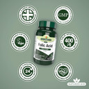 Natures Aid Folic Acid 400mcg  Supports Prenatal Health, Red Blood Cell Formation, DNA Synthesis  Vegan, Non-GMO, Gluten-Free  High Potency Natural Supplement  90 Tablets