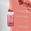 Feel Amazing Biotin Gummies - 10000µg Biotin per Serving - Vegan - Supports Skin Function & Hair Health - Watermelon Flavour - 60 Gummies