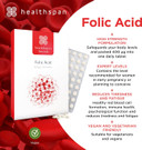 Healthspan Folic Acid 400µg | 360 Tablets | Women's Health | Vitamin B9 | High Strength Formulation | Early Pregnancy | Planning to Conceive | Vegan