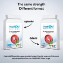 Health4All Vitamin B3 Niacin as Nicotinamide (Niacinamide) 500mg 240 Capsules (V) Purest, No Additives, Vegan, Gluten Free No-Flush Niacin Capsules