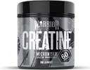 Warrior Creatine Monohydrate Powder 300g  60 x 5g Servings  Proven to Support Physical Performance & Recovery (Not Tablets or Gummies)  Nutrition Supplement Post / Pre Workout (Unflavoured)