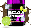 Scitec Nutrition BCAA Xpress, Sugar, Gluten & Lactose-Free, 5g Pure BCAA, Muscle Recovery & Growth, 2:1:1 Amino Acid Ratio, Flavoured & Easy Mixing, 280 g, Cola-Lime