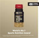 Optimum Nutrition Gold Standard Pre-Workout Energy Shot, Ready to Drink Food Supplement with Beta Alanine, Caffeine, PerforMelon Boost and Vitamin B6 and B12, Cola Flavour, 12-Pack, 12 x 60 ml Optimum Nutrition Gold Standard Pre-Workout Energy Shot, Ready to Drink Food Supplement with Beta Alanine, Caffeine, PerforMelon Boost and Vitamin B6 and B12, Cola Flavour, 12-Pack, 12 x 60 ml