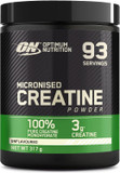 Optimum Nutrition Micronised Creatine Powder Flavoured, Fruit Punch  3 g creatine monohydrate per Serving, Muscle Fuel for high Intensity Training, 247.5 g, 55 Servings  Performance Support