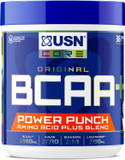 USN Power Punch BCAA Amino Acids Powder, Watermelon Flavour - 400g, Vegan BCAA Powder, Vitamin B6 & No Sugar, Pre Workout or Intra Workout Energy Drink Mix & Dietary Supplement to Maximise Performance USN Power Punch BCAA Amino Acids Powder, Watermelon Flavour - 400g, Vegan BCAA Powder, Vitamin B6 & No Sugar, Pre Workout or Intra Workout Energy Drink Mix & Dietary Supplement to Maximise Performance
