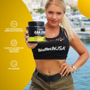 BioTechUSA EAA Zero - Essential Amino Acid Power | 7160mg EAA/Serving | WHO Recommended Ratio | Sugar-Free, Gluten-Free, 350 g, Watermelon