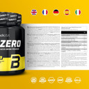 BioTechUSA EAA Zero - Essential Amino Acid Power | 7160mg EAA/Serving | WHO Recommended Ratio | Sugar-Free, Gluten-Free, 350 g, Blue Grape