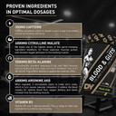 DY Nutrition - Blood and Guts Pre Workout Powder, 380g (Watermelon) - High Strength Preworkout with 350mg Caffeine, Citrulline Malate, Beta Alanine, Arginine AKG, L-Tyrosine, Vitamin B3, Men & Women DY Nutrition - Blood and Guts Pre Workout Powder, 380g (Watermelon) - High Strength Preworkout with 350mg Caffeine, Citrulline Malate, Beta Alanine, Arginine AKG, L-Tyrosine, Vitamin B3, Men & Women