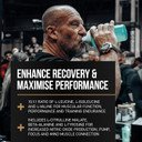 DY Nutrition HIT BCAA 10:1:1 (Mango) with L-Citrulline Malate, Beta Alanine + 12g of Branch Chain Amino Acids 400g Powder, 20 Servings - Optimal Pump & Performance | Non Stim Pre & Intra Workout