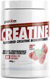 Per4m Creatine Powder | 80 Servings of Micronised Creatine Monohydrate | Performance & Strength | 8 Flavours (400g, Strawberry Lime)
