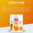 Medi-Evil Nutrition Creatine Monohydrate Shots Powder Form 400g (Blue Raspberry)