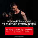 USN Complete Amino & EAA Intra Workout Powder, Blue Raspberry Flavour - 400g, Vegan Energy Drink, Premium BCAA Amino Acids & Glutamine Recovery Drink, High Impact Pre Workout & Post Workout Shake