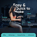 Creatine Monohydrate Powder 1kg - 330 Servings - Pure Micronised Creatine Powder - 10+ Months Supply - Unflavoured, Vegan-Friendly, & Easy to Mix - Scoop Included - for Both Men & Women