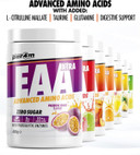 Per4m EAA Xtra/Amino Xtra | 30 Servings of Full Spectrum EAA with Proteolytic Enzymes | Vegan Friendly | Zero Sugar Amino Acid (Strawberry Lime Twist, 420g)
