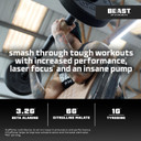 Beast STIM Pre Workout Powder - 30 Servings - Gym Beta Alanine Preworkout - Sour Cherry