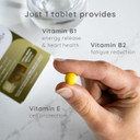 Wassen Coenzyme Q10 Supplements |30 Coenzyme Q10 Tablets | Active Coenzyme Q10 Formula |High in Zinc | Vitamins B1 & B2 For Energy Release & Fatigue Reduction | Heart Health Supplements | Q10 Coenzyme