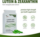 Ved Lutein 40mg with Zeaxanthin 2mg,New Micro encapsulated Marigold Extract Formula, for Maintenance of Normal Vision, 90 Vegan Capsule(3 Months Supply)