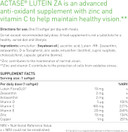 Actase ZA - Scientifically Formulated Lutein and Zeaxanthin Eye Care Supplement with Added Vitamins to Maintain Healthy Vision - 30 Softgels