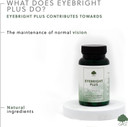 Eyebright Plus | Eyebright, Lutein, Astaxanthin, Bilberry, Lycopene Supplement | 60 Vegan Capsules | G&G Vitamins