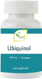 Ved Ubiquinol | Active Form coq10 | High Absorption/Enhanced bioactivity | 300mg, 90 Tablets