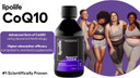 lipolife liposomal COQ10/ Co-Enzyme Q10 (Ubiquinone) | LLQ1| Superior Absorption | 240ml/48 Servings | Advanced Liposomal Encapsulation Technology | Made in The UK | Advanced Nutrient delivery